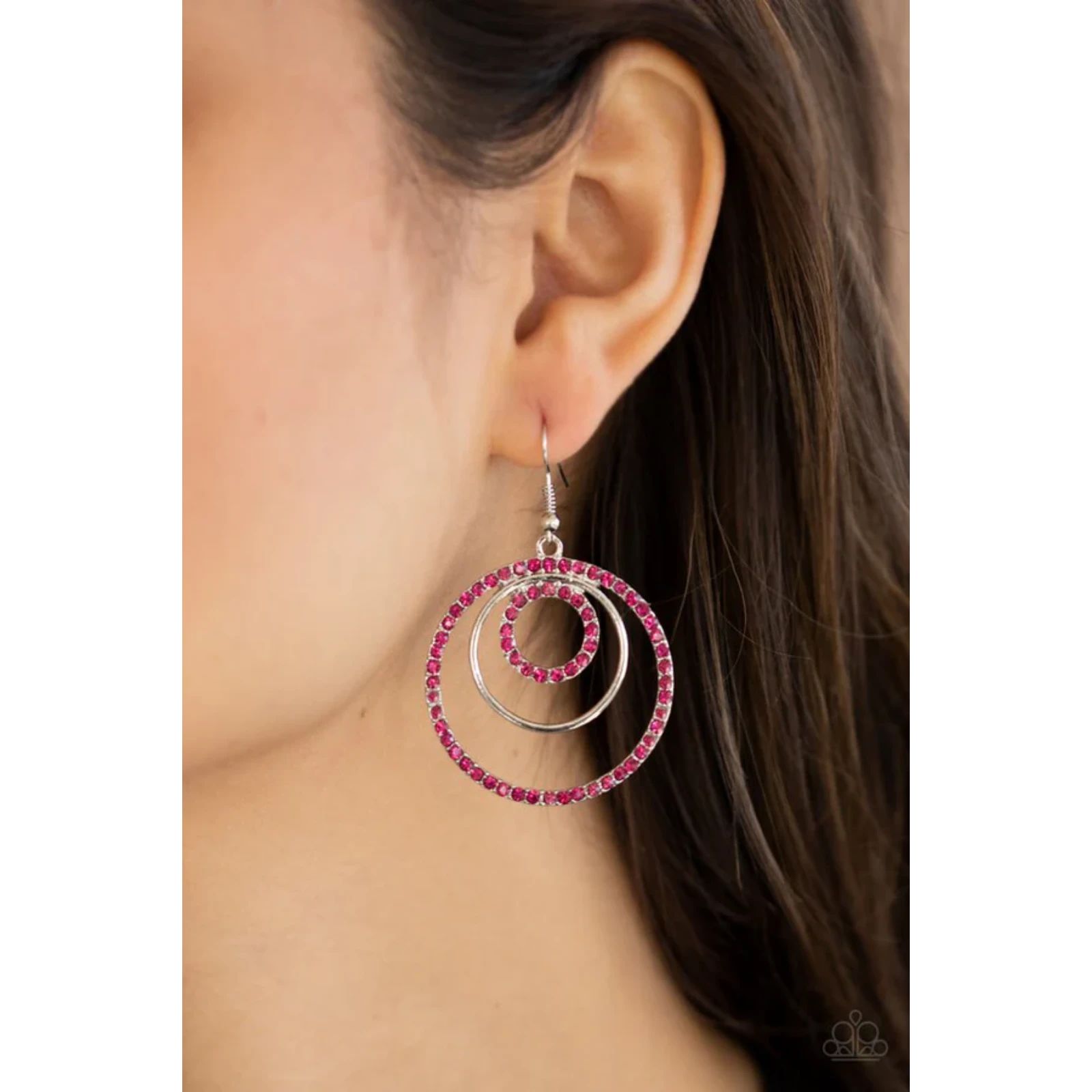 Bodaciously Bubbly Pink Earrings 278